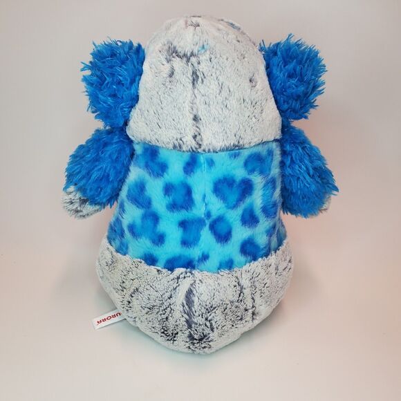 Aurora Penguin With Blue Sweater & Ear Muffs 12" Soft Plush Stuffed Animal 2018 - Picture 3 of 7